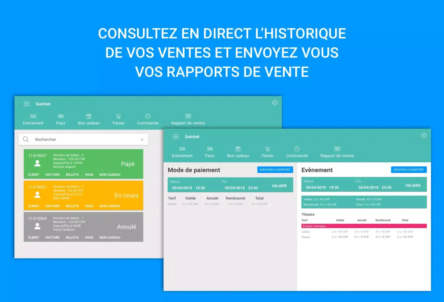 تصاویر Infomaniak Etickets Launcher