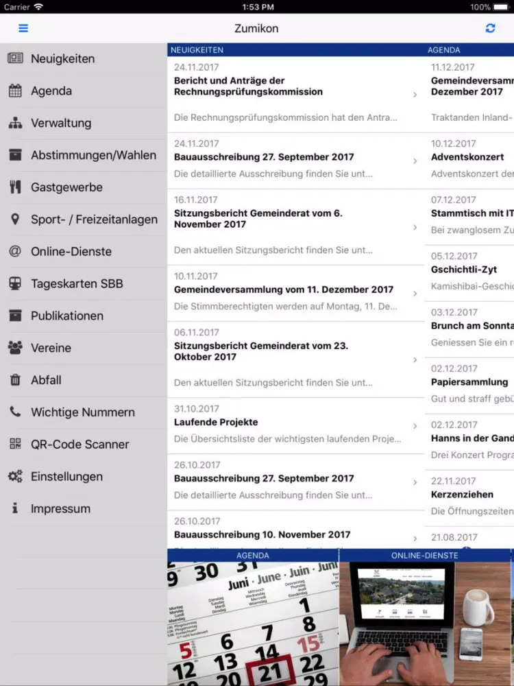 صور Zumikon iPad 