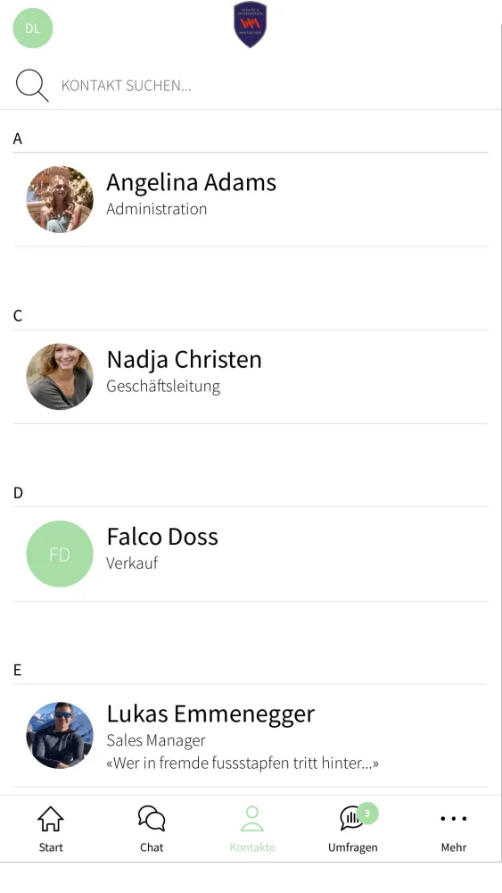 Tangkapan skrin SIW-App