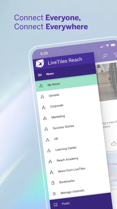 LiveTiles Reach スクリーンショット