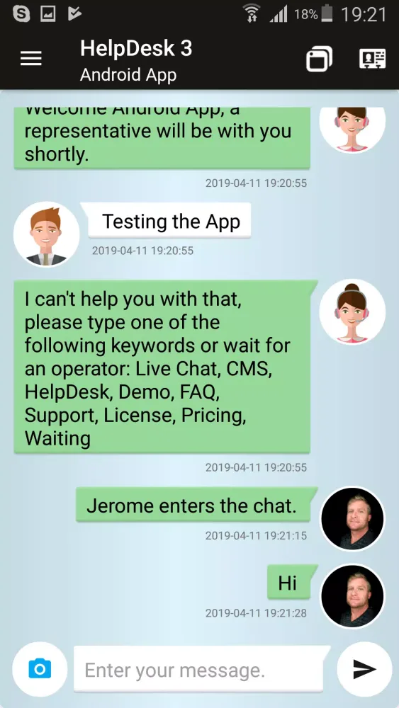 تصاویر HelpDesk 3