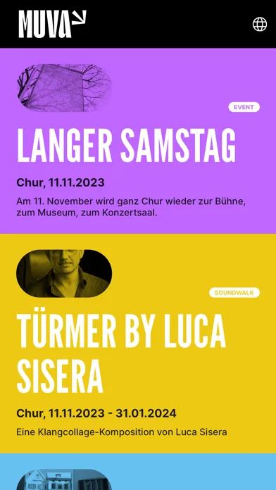 MUVA Ekran Görüntüleri