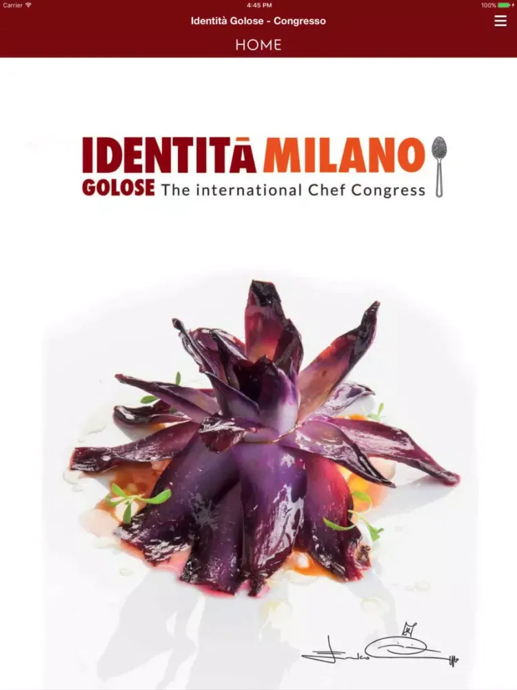 Скриншоты Identità Golose - Congresso iPad 