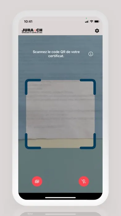 Jura Verifier 스크린샷
