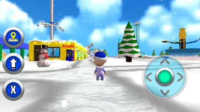 Baby Snow Park Winter Fun سکرین شاٹس