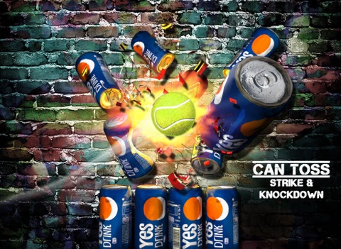 Can Toss - Strike and Knock Down iPad  Ekran Görüntüleri