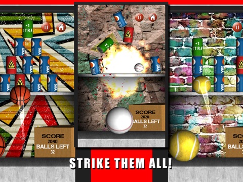 Can Toss - Strike and Knock Down iPad  Ekran Görüntüleri