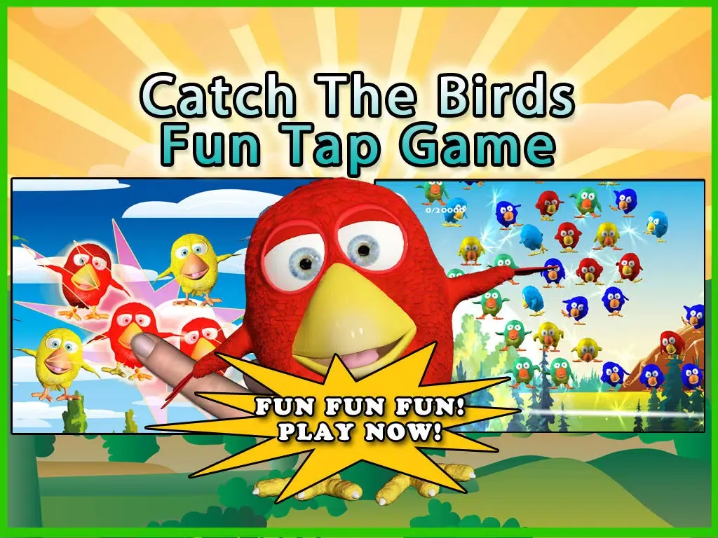 Catch the Birds : Fun Tap Game iPad  Screenshots