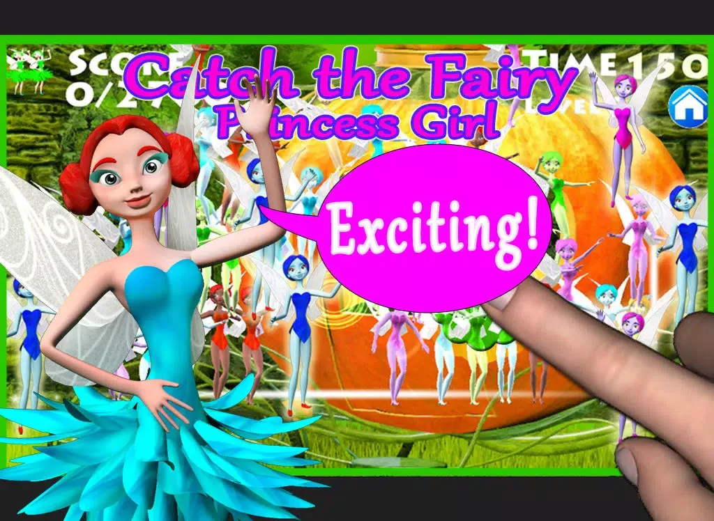 تصاویر Catch the Fairy Princess Girl iPad 