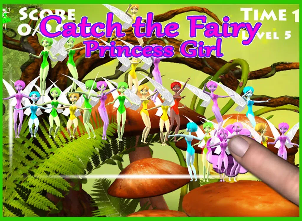 تصاویر Catch the Fairy Princess Girl iPad 