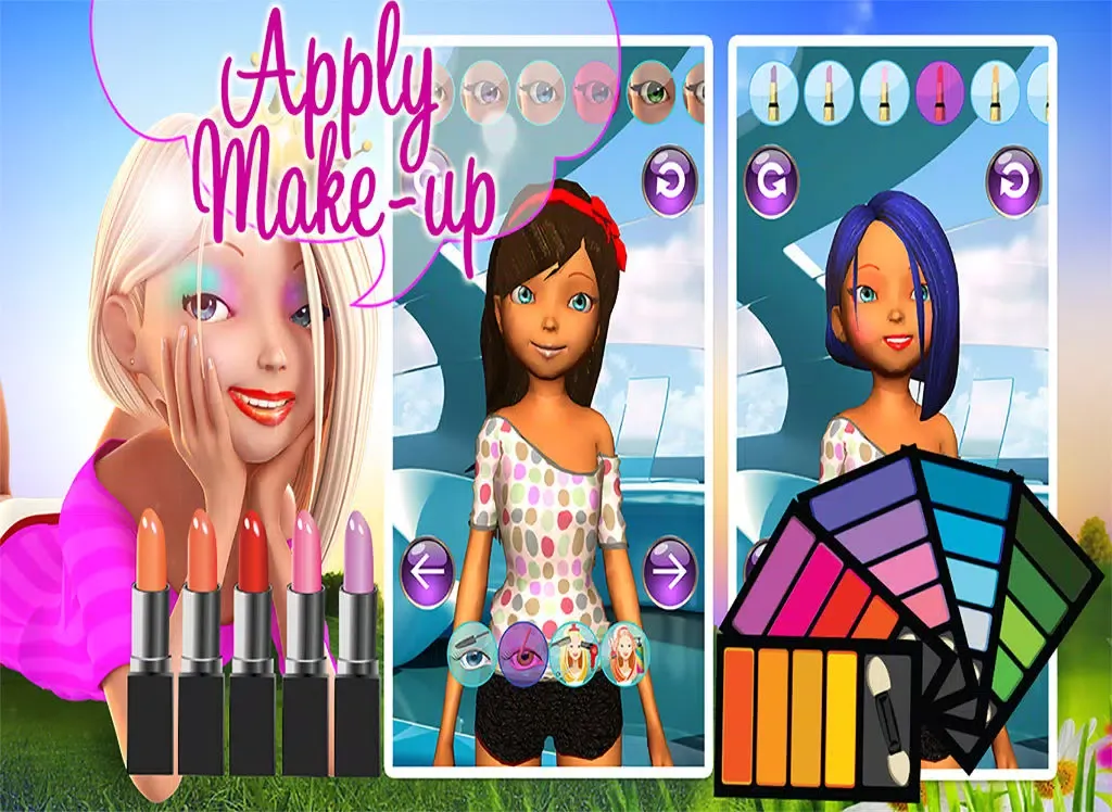 Princess 3D Salon - Girl Star iPad  スクリーンショット