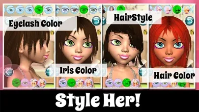 Zrzuty ekranu Princess Salon: Make Up Fun 3D