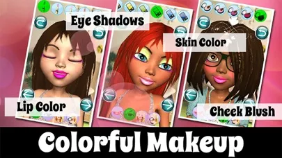 Zrzuty ekranu Princess Salon: Make Up Fun 3D
