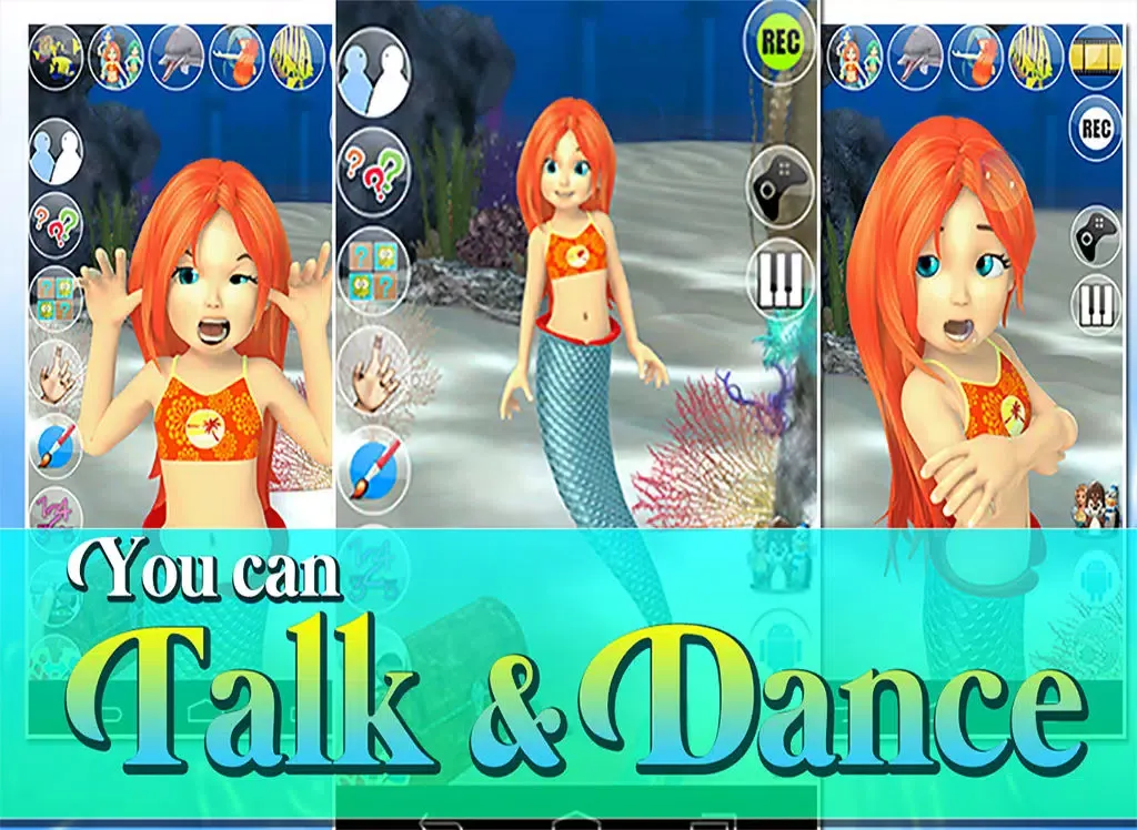 تصاویر Sweet Talking Mermaid Princess iPad 