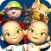 Talking Friends - Baby Twins, Firefighter, Princess, Cat and Mouse