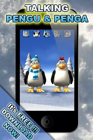 Talking Pengu & Penga Penguin應用截圖