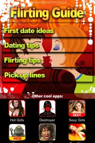 Tangkapan skrin Flirting Guide
