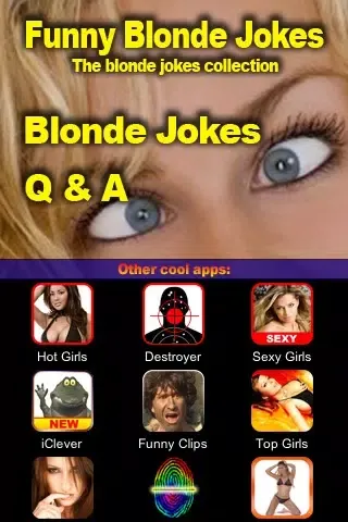 Funny Blonde Jokes应用截图