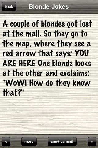 Funny Blonde Jokes应用截图
