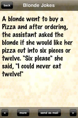 Funny Blonde Jokes应用截图