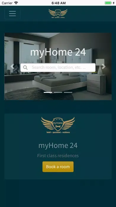 Скриншоты myHome 24 - Roombooker