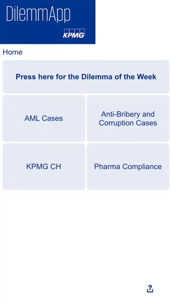 تصاویر KPMG DilemmApp
