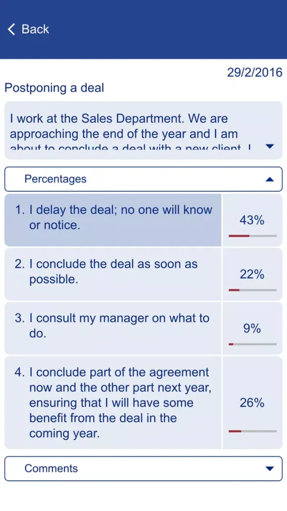 تصاویر KPMG DilemmApp