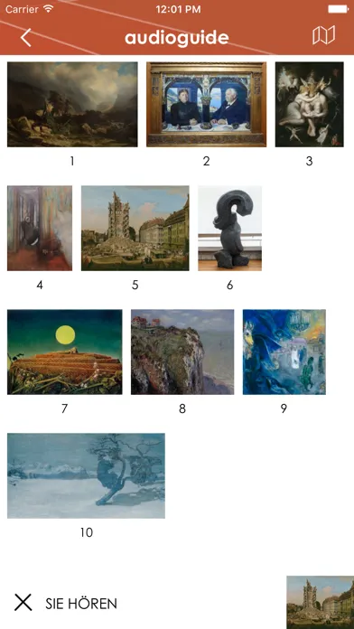 Capturas de tela do Kunst im Ohr