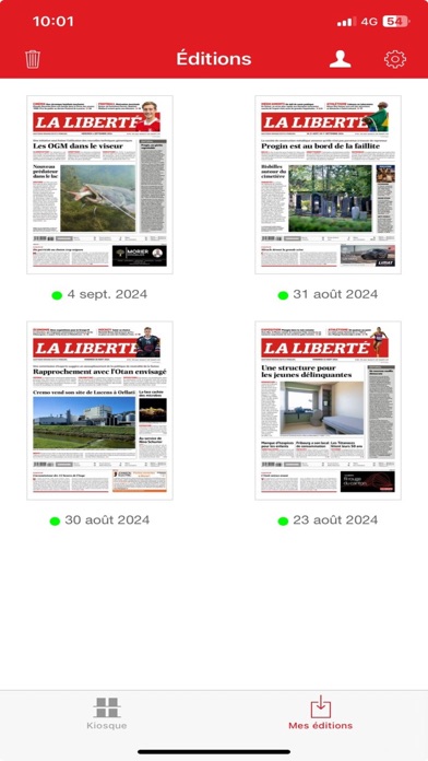 La Liberté journal應用截圖