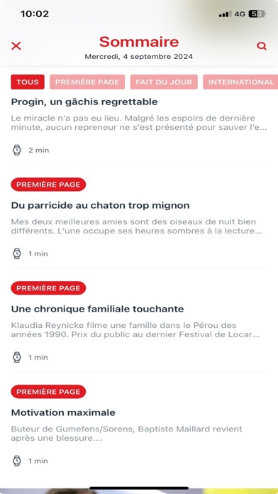La Liberté journal應用截圖