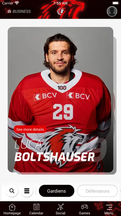Tangkapan layar Lausanne HC