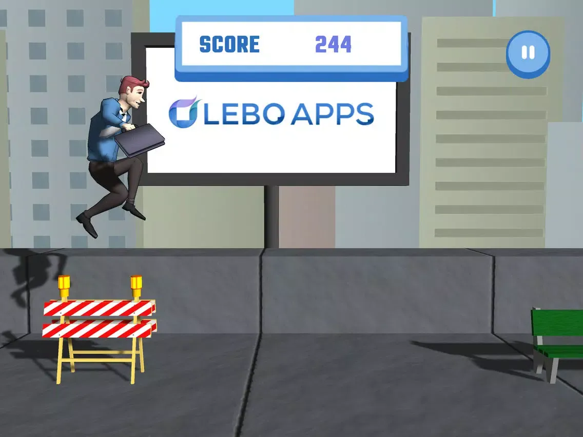 ภาพหน้าจอของ LEBO Runner iPad 