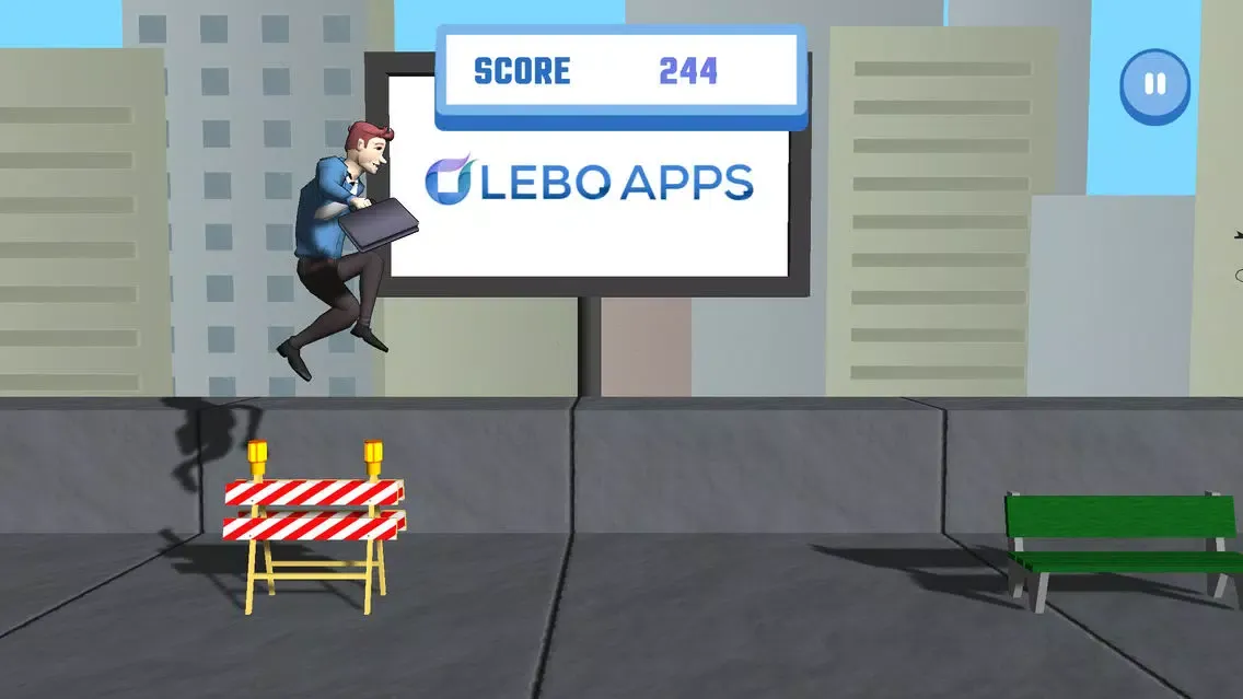 ภาพหน้าจอของ LEBO Runner
