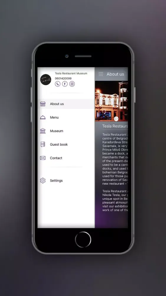 Tesla Restaurant Museum應用截圖