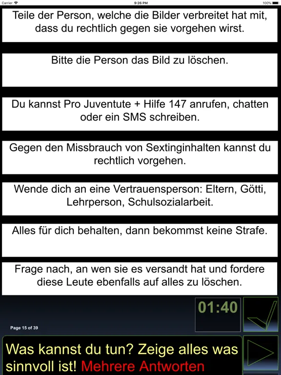 Sexting iPad  Ekran Görüntüleri