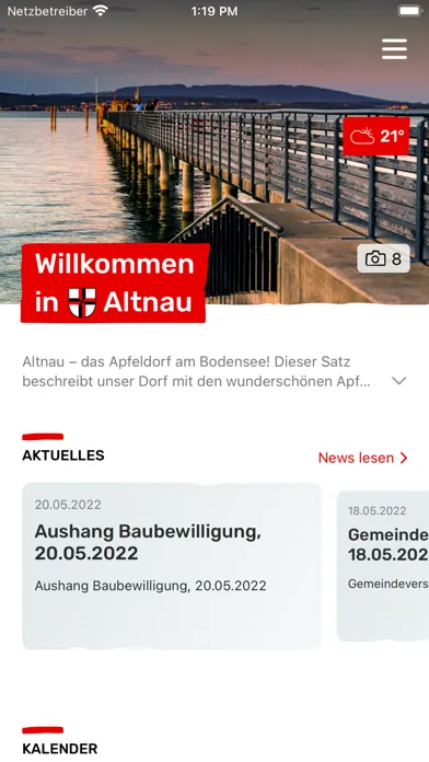 Capturas de pantalla de Altnau