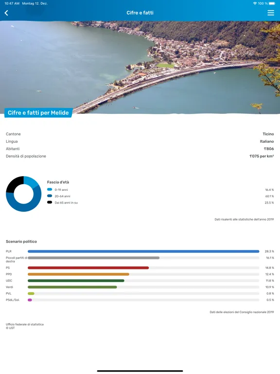 تصاویر Comune di Melide iPad 