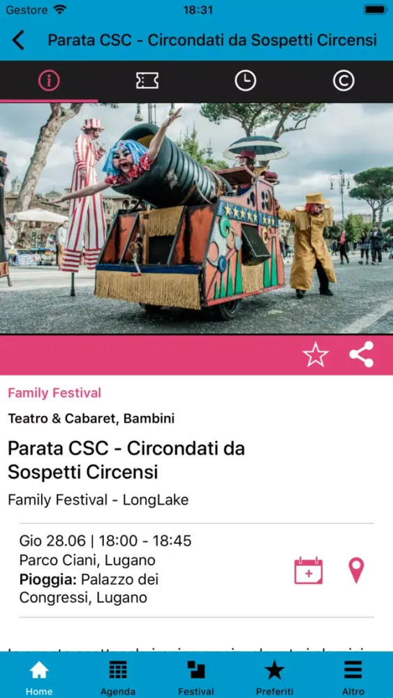 Скриншоты LongLake Festival Lugano