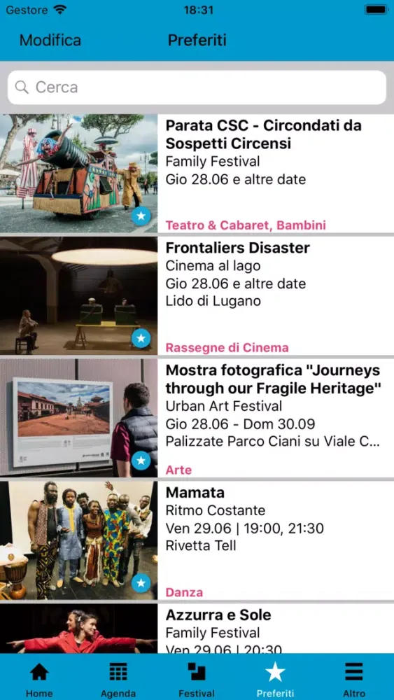 Скриншоты LongLake Festival Lugano