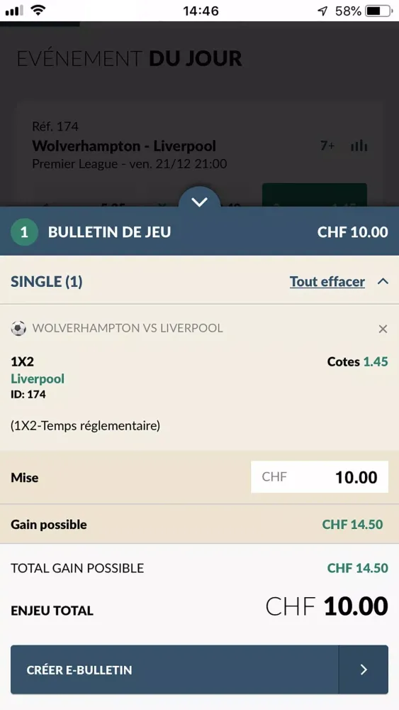 JOUEZSPORT POINT DE VENTE應用截圖