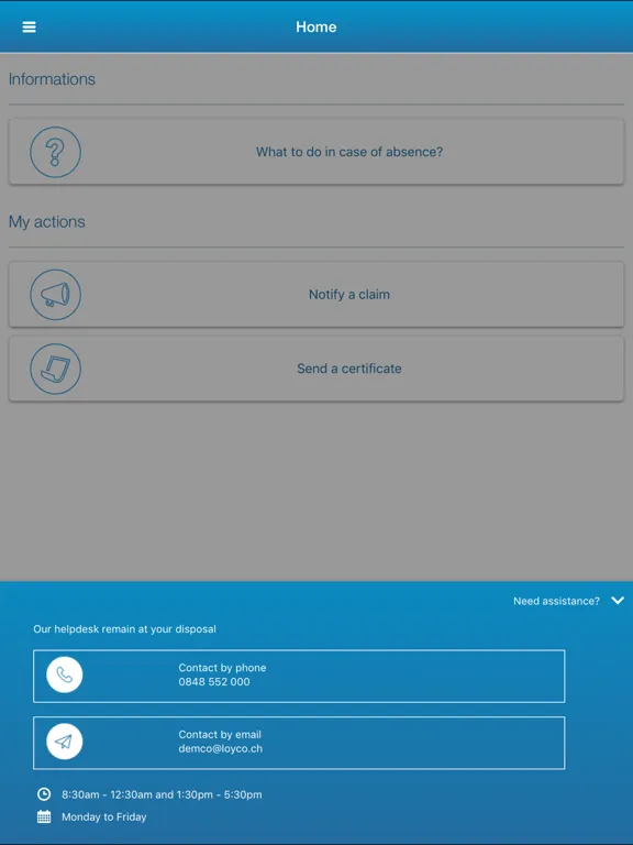 ภาพหน้าจอของ Loyapps Absences iPad 