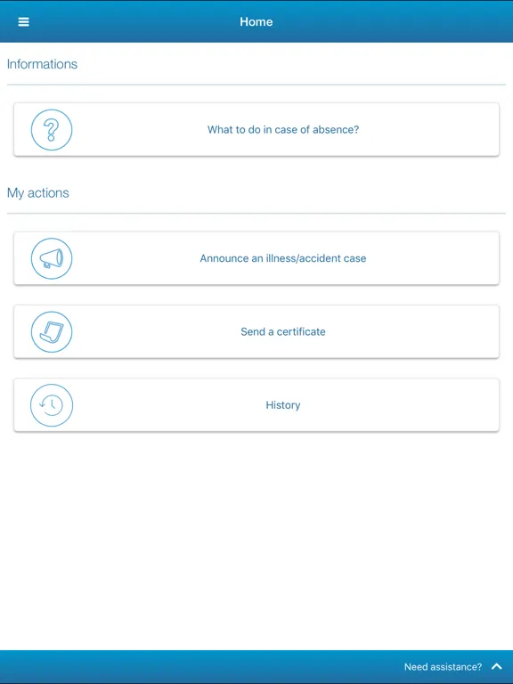 ภาพหน้าจอของ Loyapps Absences iPad 