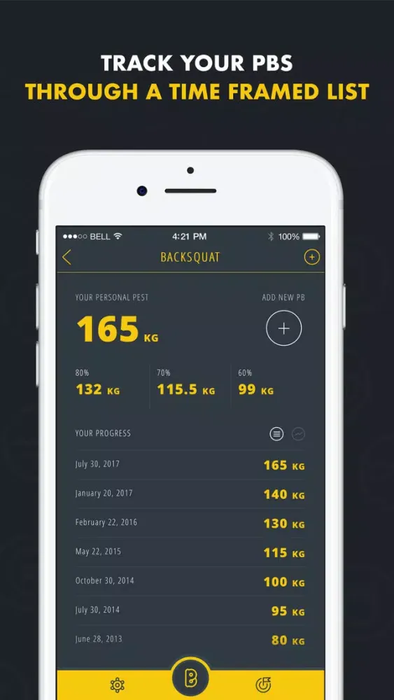 Capturas de pantalla de PB - Personal Best
