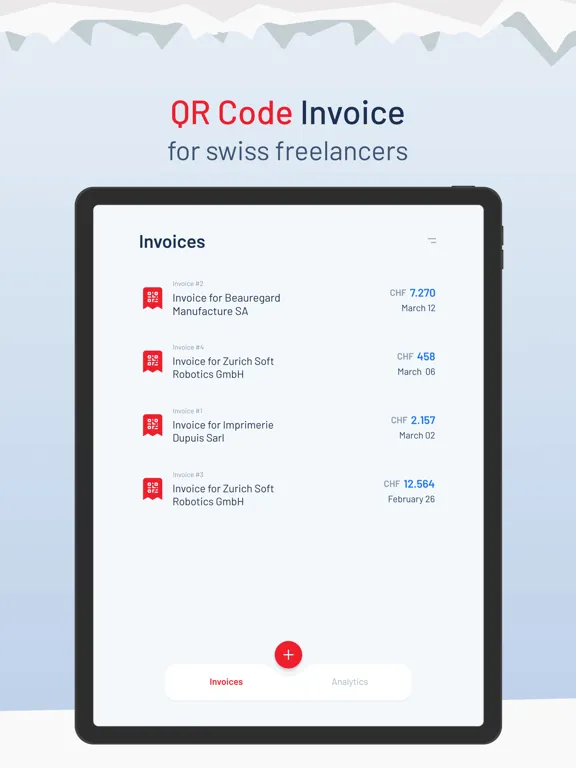 Magic Heidi: Swiss Invoice iPad  سکرین شاٹس