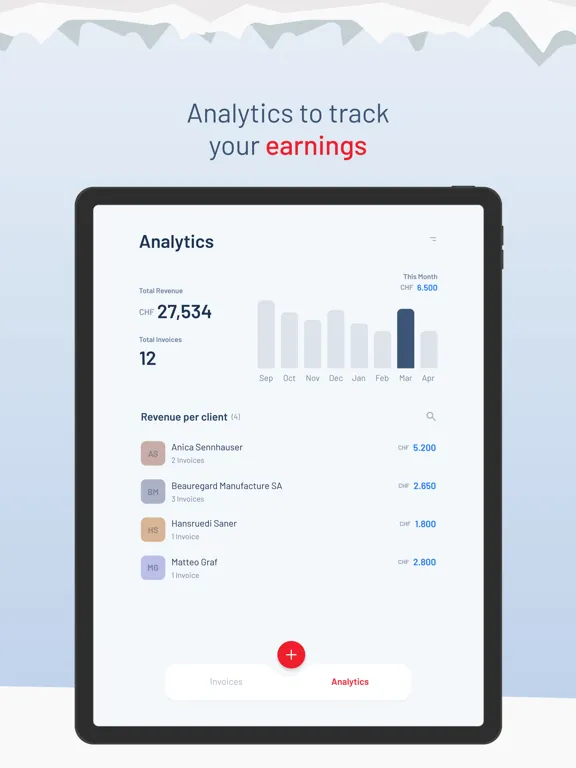 Magic Heidi: Swiss Invoice iPad  سکرین شاٹس
