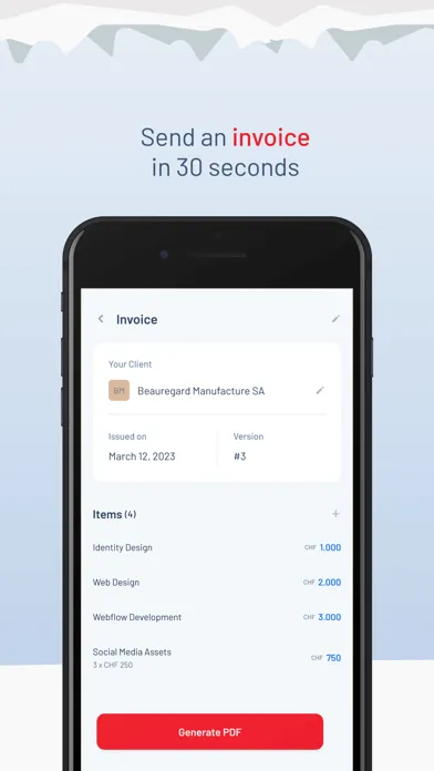 Magic Heidi: Swiss Invoice سکرین شاٹس