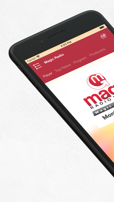 Zrzuty ekranu Magic Radio .ch