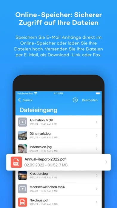 mail.ch Mail Screenshots