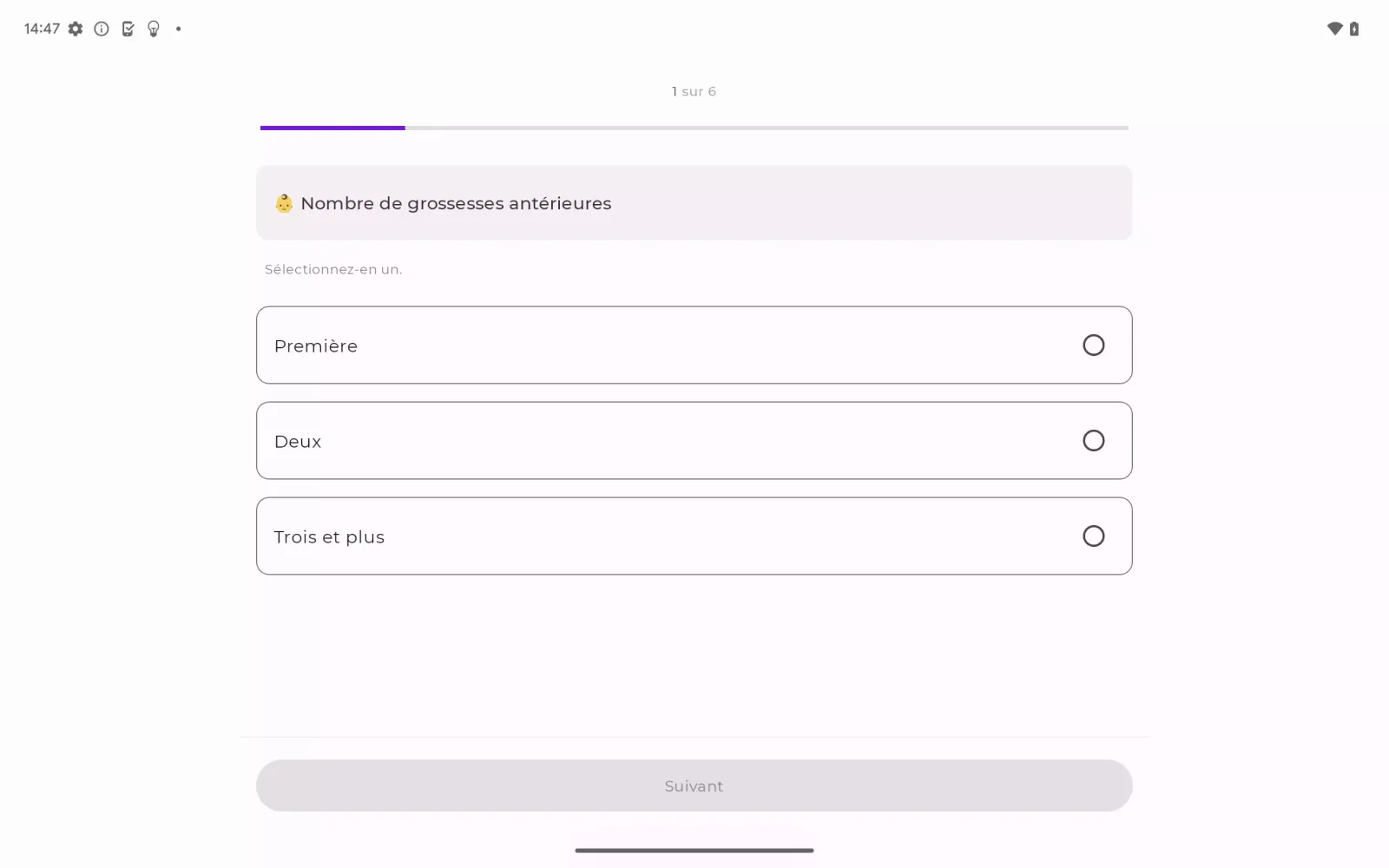 Malinas Score Birth Assessment Screenshots