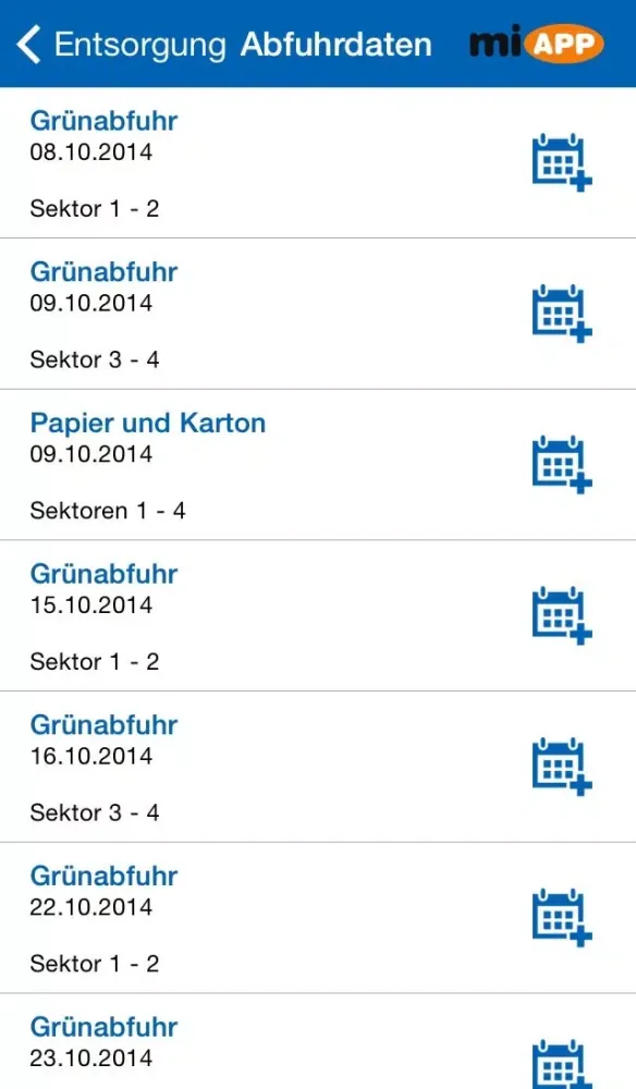 miAPP Allschwil Screenshots